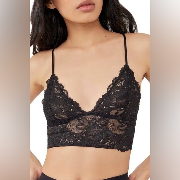 NWT Intimately Free People everyday lace long line bra 2 pack - Picture 2 of 6